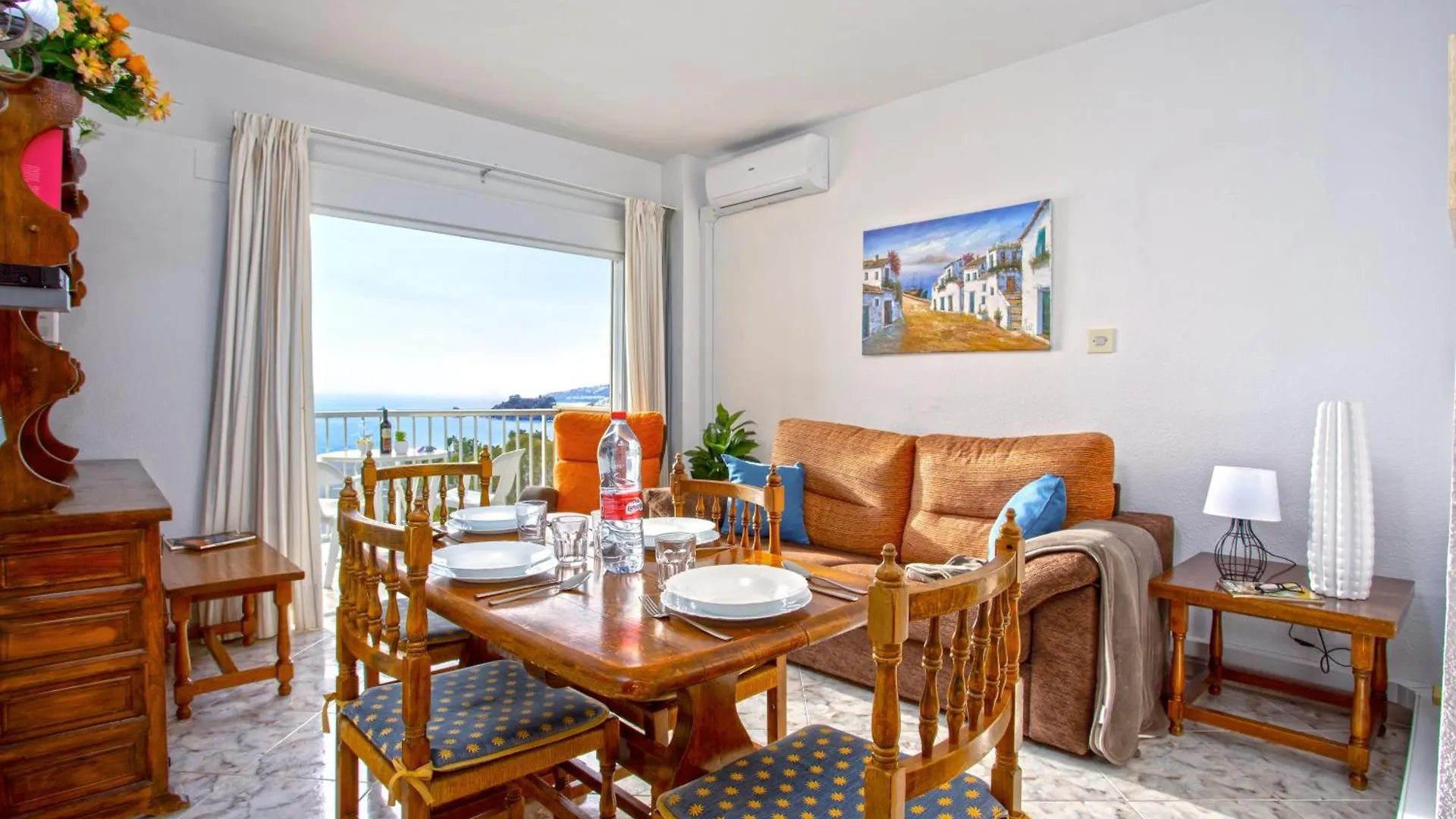 1003 - Seafront Apartment On El Paseo - Air Conditionning - Wi-Fi - Smart Tv 阿尔姆尼卡
